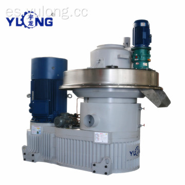 Máquina de fabricación de pellets Yulong para prensar virutas de biomasa